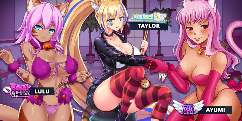 Image montrant l'incroyable Catgirl de plusieurs jeux