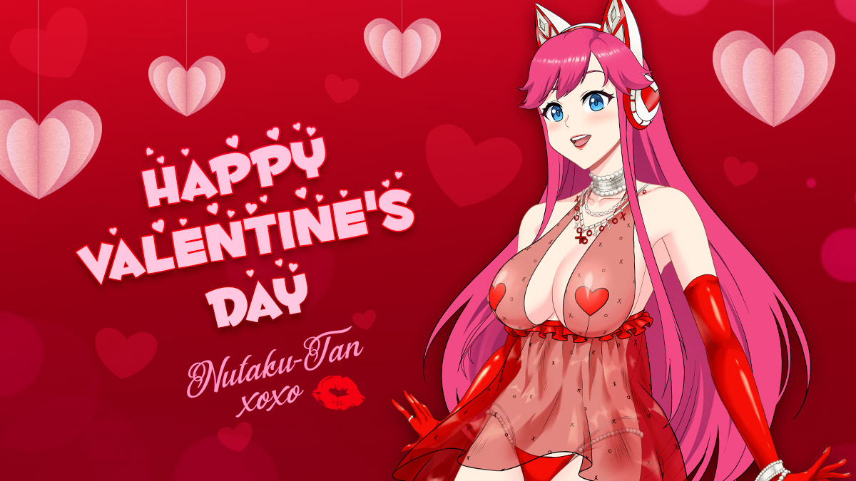 Nutaku-tan vous souhaite une joyeuse Saint-Valentin