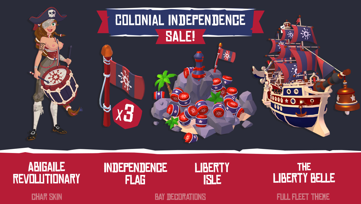 植民地独立セール