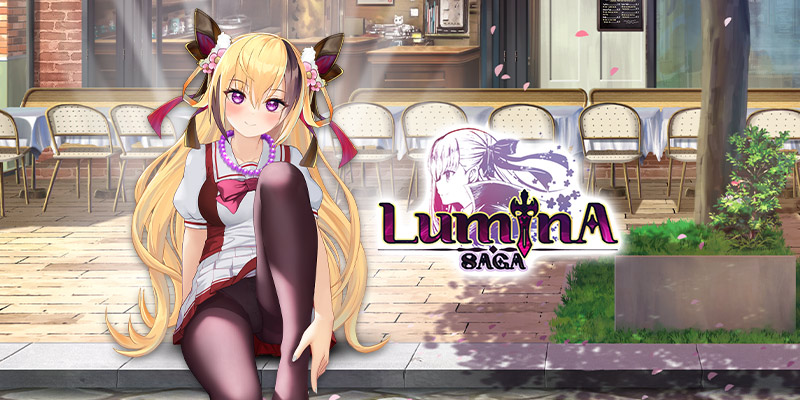 Lumina Saga 中的一个 waifu 的图片