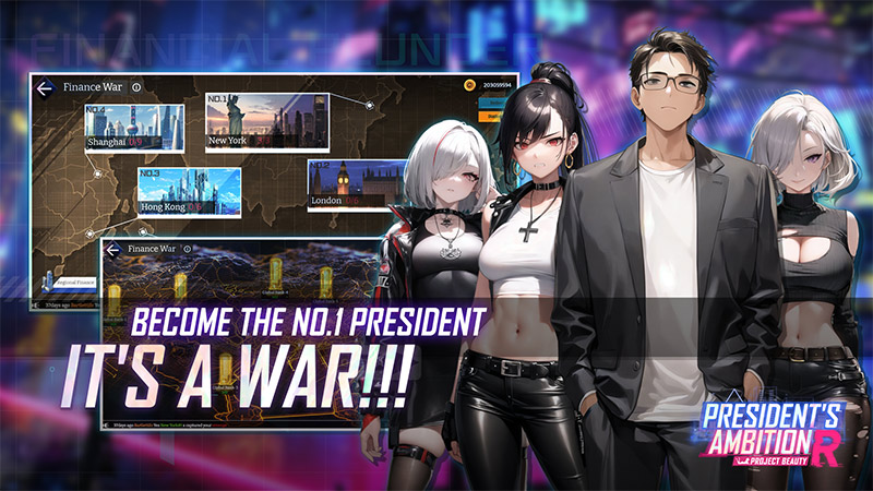 Image montrant le gameplay de President's Ambition