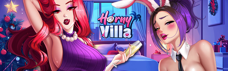 Image showing characters in the game Horny Villa