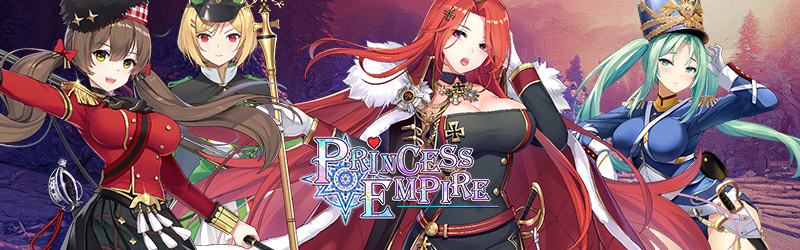 Image montrant certains personnages du jeu Princess Empire