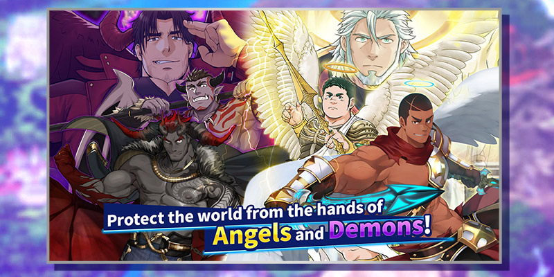 Image showing the angels and demons in Crave Saga X