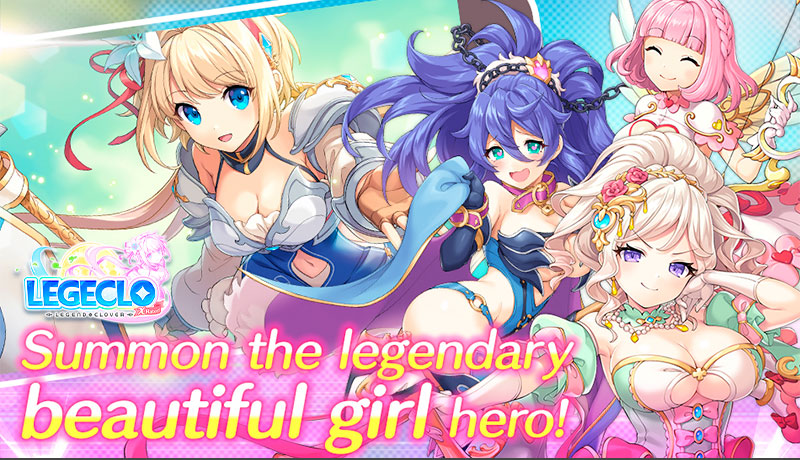 Système d'invocation de gacha fille Legeclo