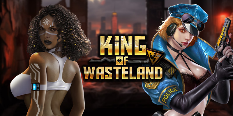 ゲーム「King of Wasteland」に登場する2人の女の子の画像