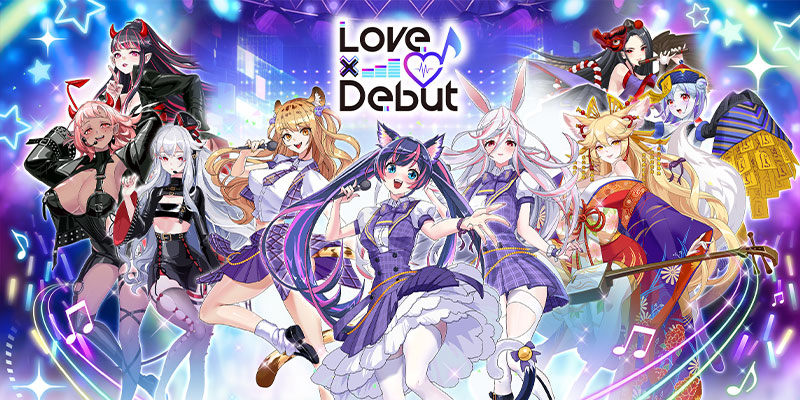 图片展示了《Love X Debut》中的一些美女