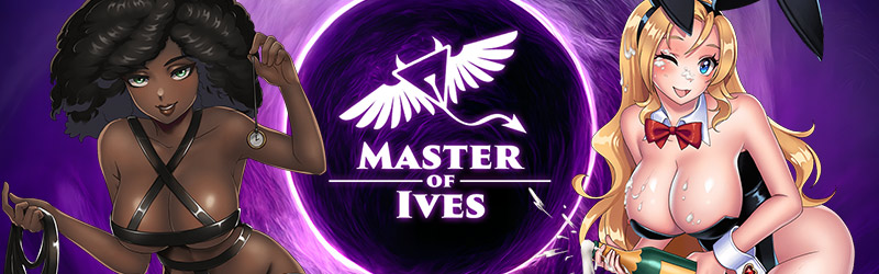 Pancarta de Master of Ives que muestra el título y los personajes